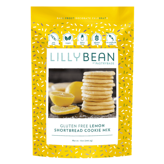 LillyBean Lemon Shortbread Cookie Mix (Gluten-free!)