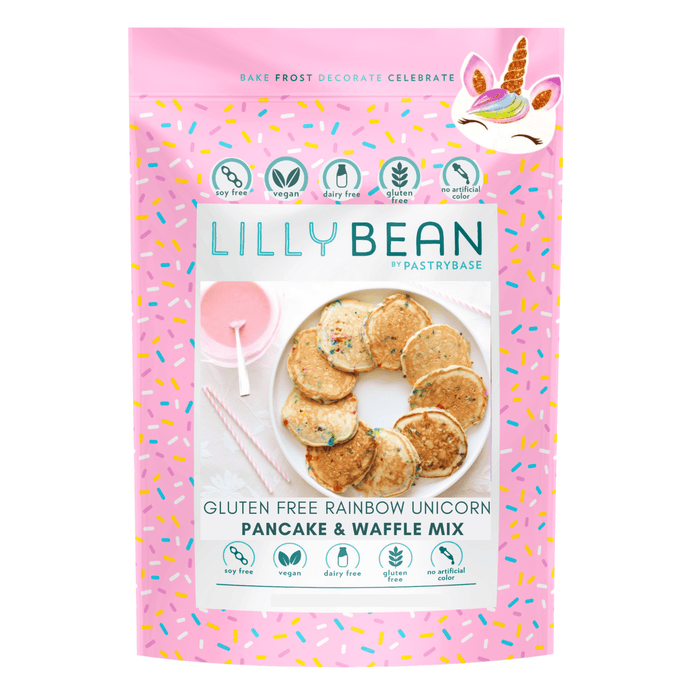 LillyBean Rainbow Unicorn Pancake & Waffle Mix