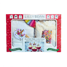 Gluten-Free Christmas Unicorn Cupcake Baking Kit (Vegan!)