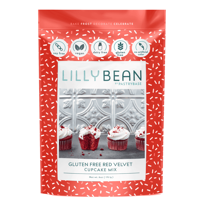 LillyBean Red Velvet Cupcake Mix (Vegan & GF!)