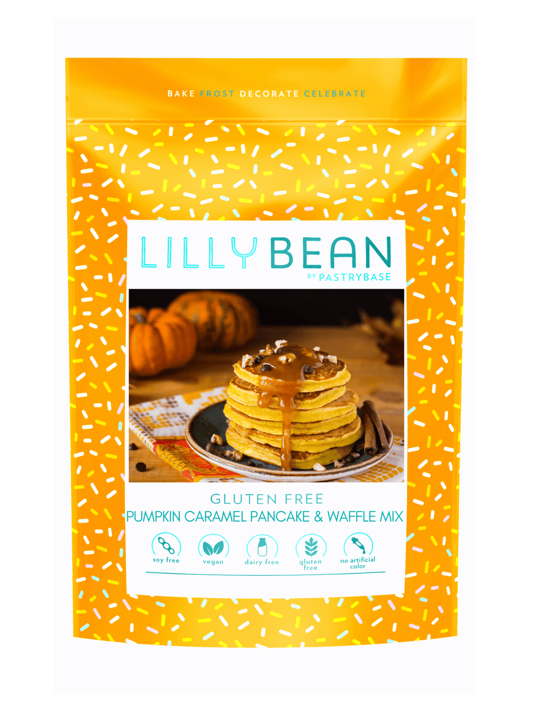 LillyBean Pumpkin Caramel Pancake Waffle Mix