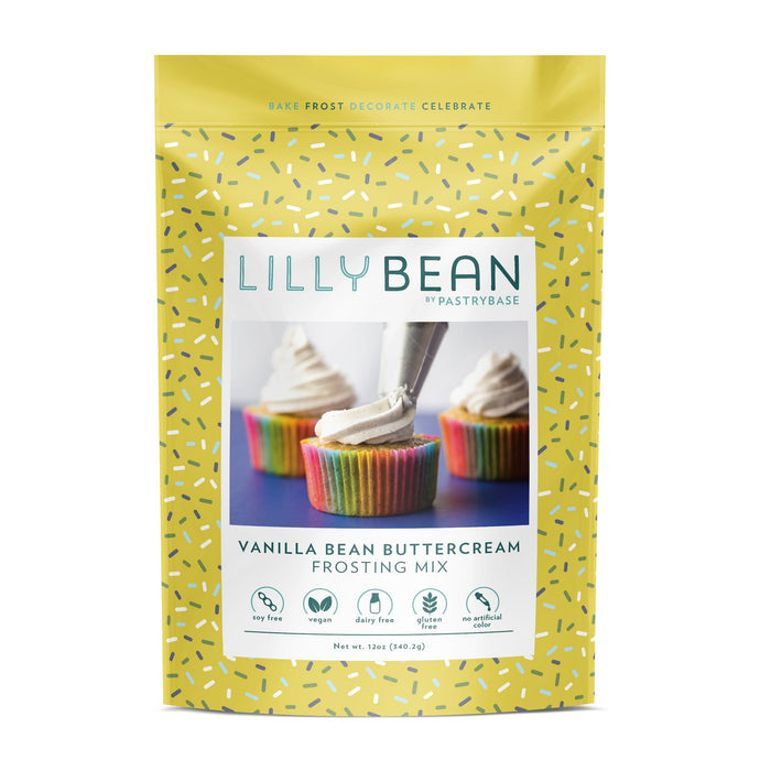 LillyBean Vanilla Bean Buttercream Frosting Mix (Vegan & GF!)