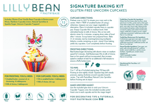 Gluten-Free Unicorn Cupcake Baking Kit (Vegan!)