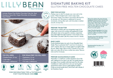 Gluten-Free Molten Chocolate Cake Baking Kit (Vegan!)