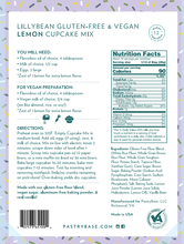 LillyBean Lemon Cupcake Mix (Vegan & GF!)